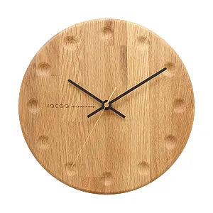 Wall Clock Block Stripe - Round