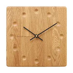 Wall Clock Block Stripe - Square
