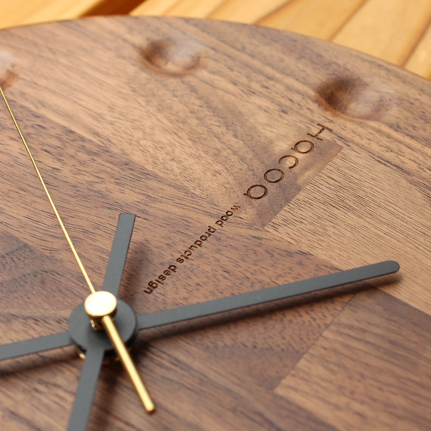 Wall Clock Block Stripe - Round
