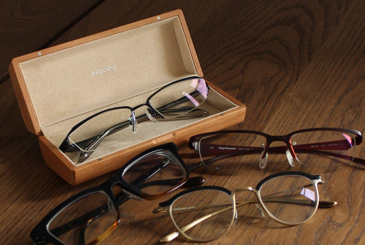A Wooden Glasses Case That Ages Like Fine Whiskey