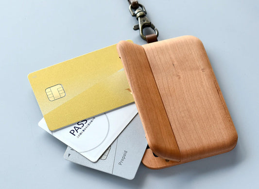 [IC-Pass Case Gentle] Natural Warmth for Your Daily Commute