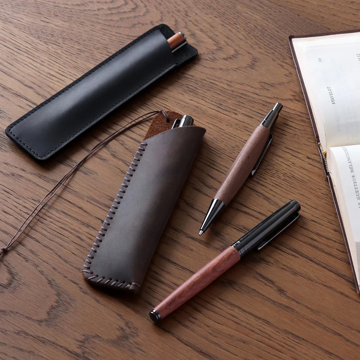 Leather Pen Sheath (Slim / Regular)