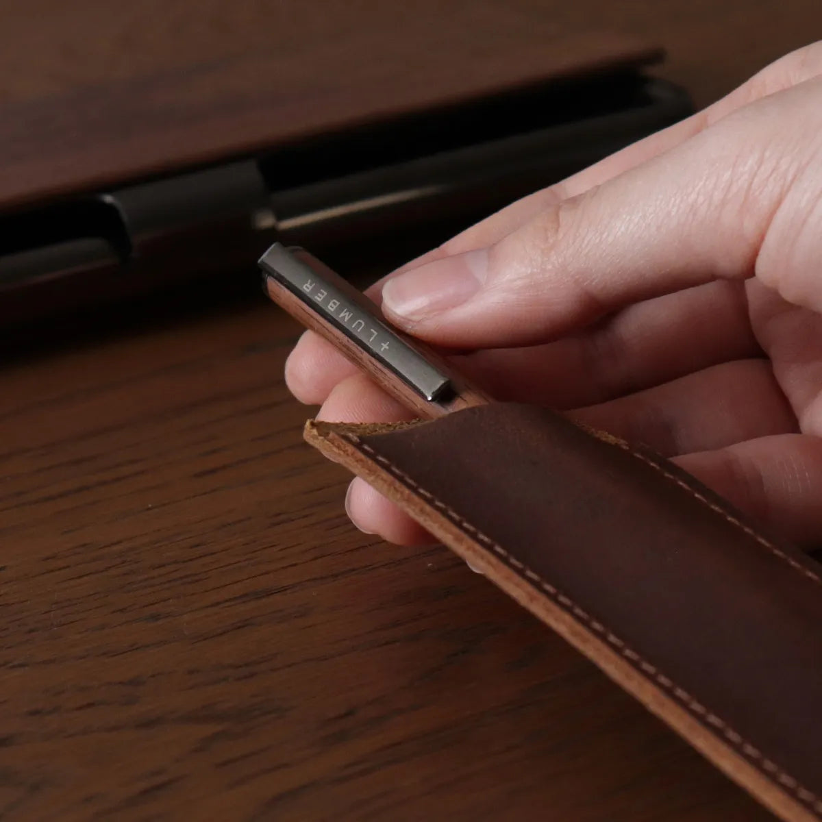 Leather Pen Sheath (Slim / Regular)