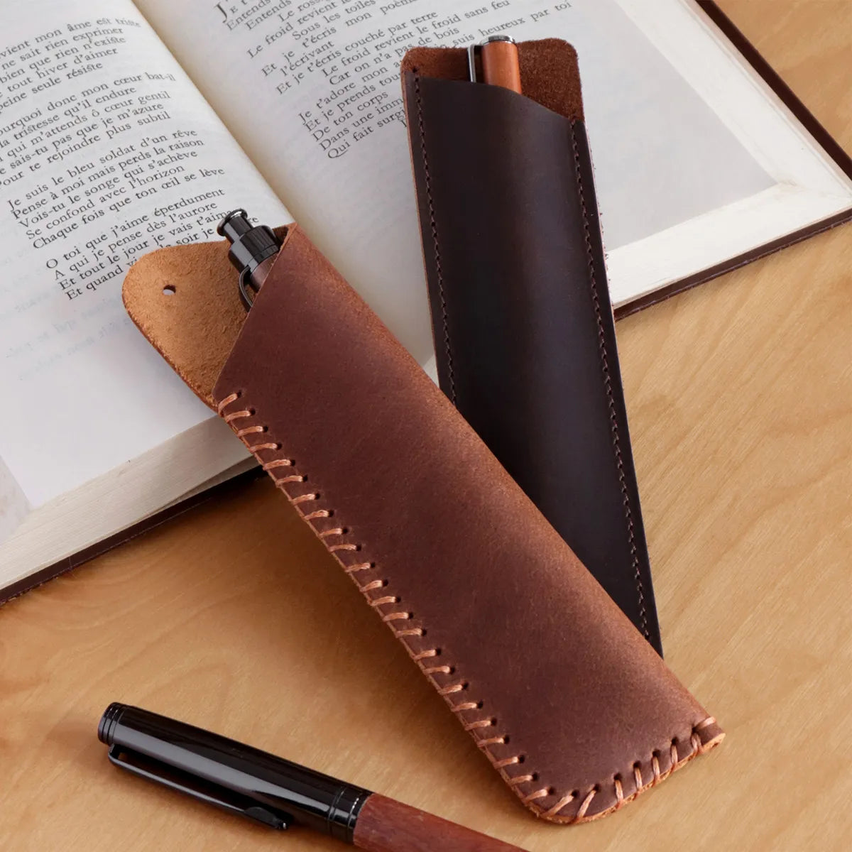Leather Pen Sheath (Slim / Regular)