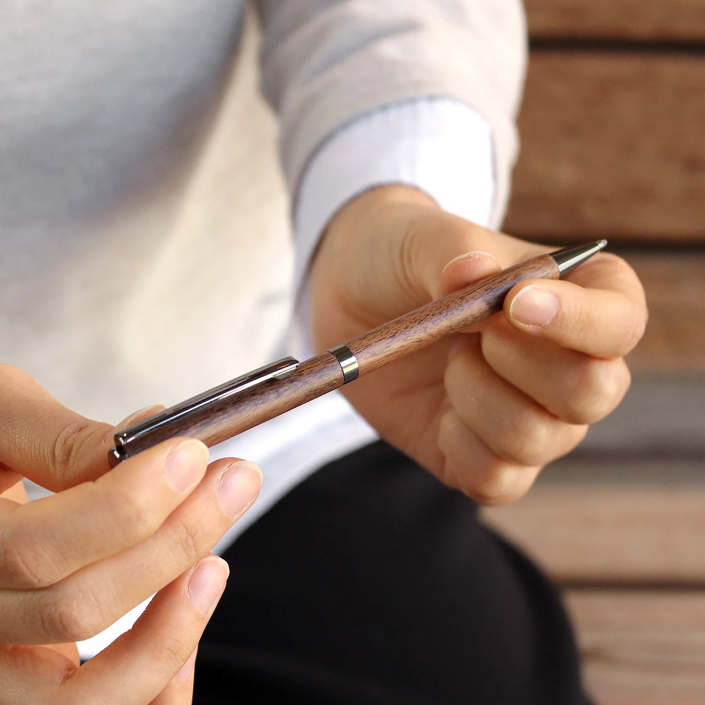 SLIM BALLPOINT PEN TWIST 1.0mm