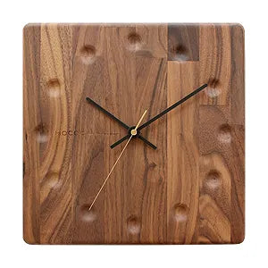 Wall Clock Block Stripe - Square