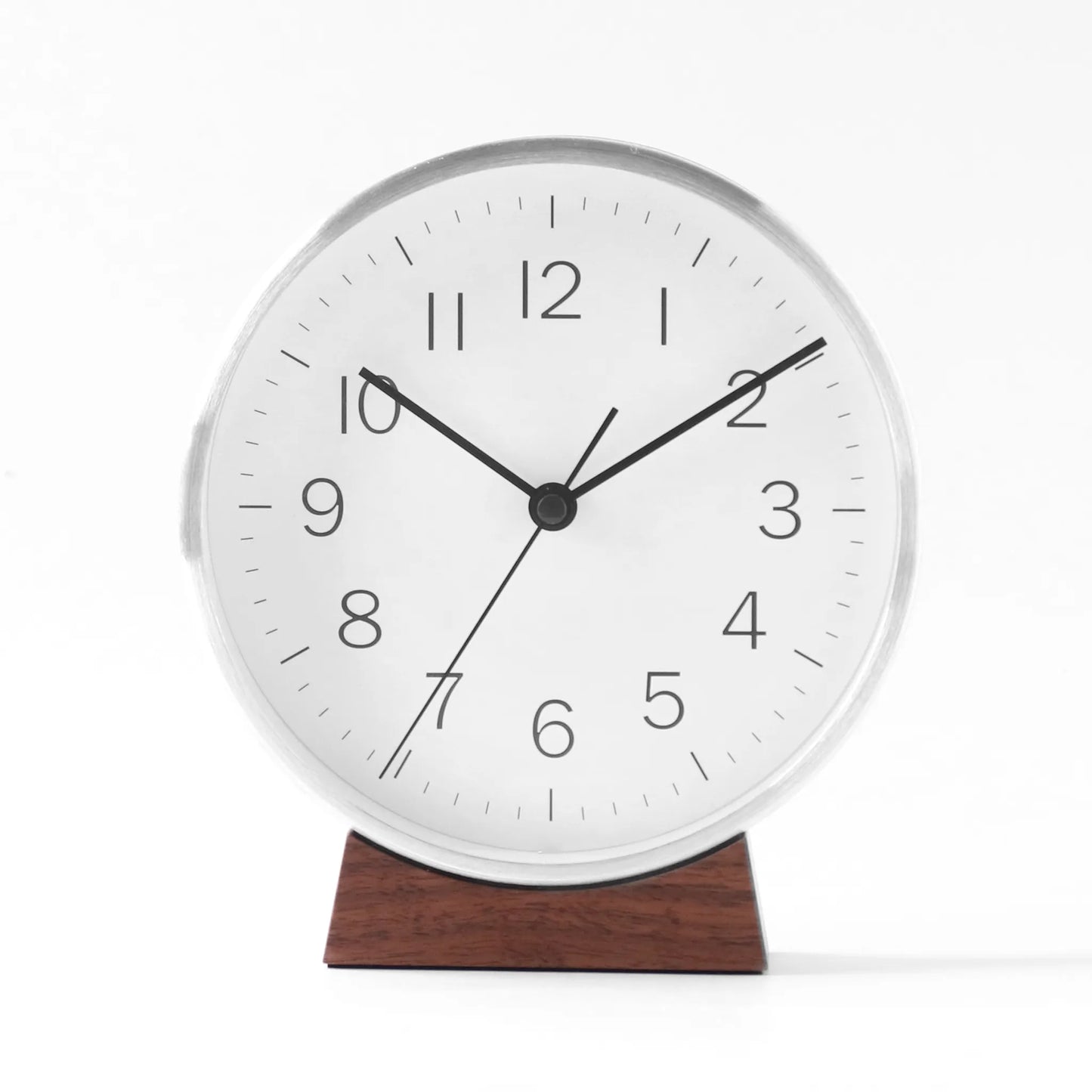 Wood Base Clock / T/H Meter